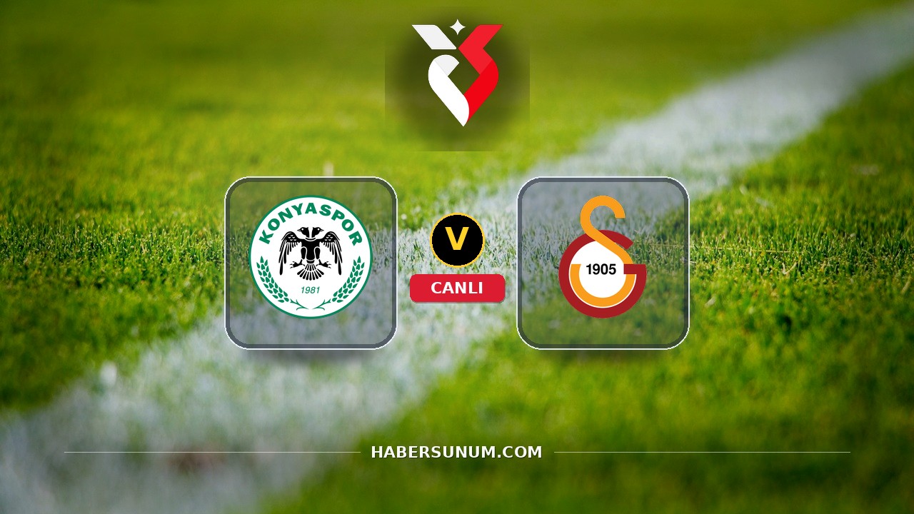 Konyaspor - Galatasaray maçı ne zaman, saat kaçta, hangi kanalda? Canlı izle