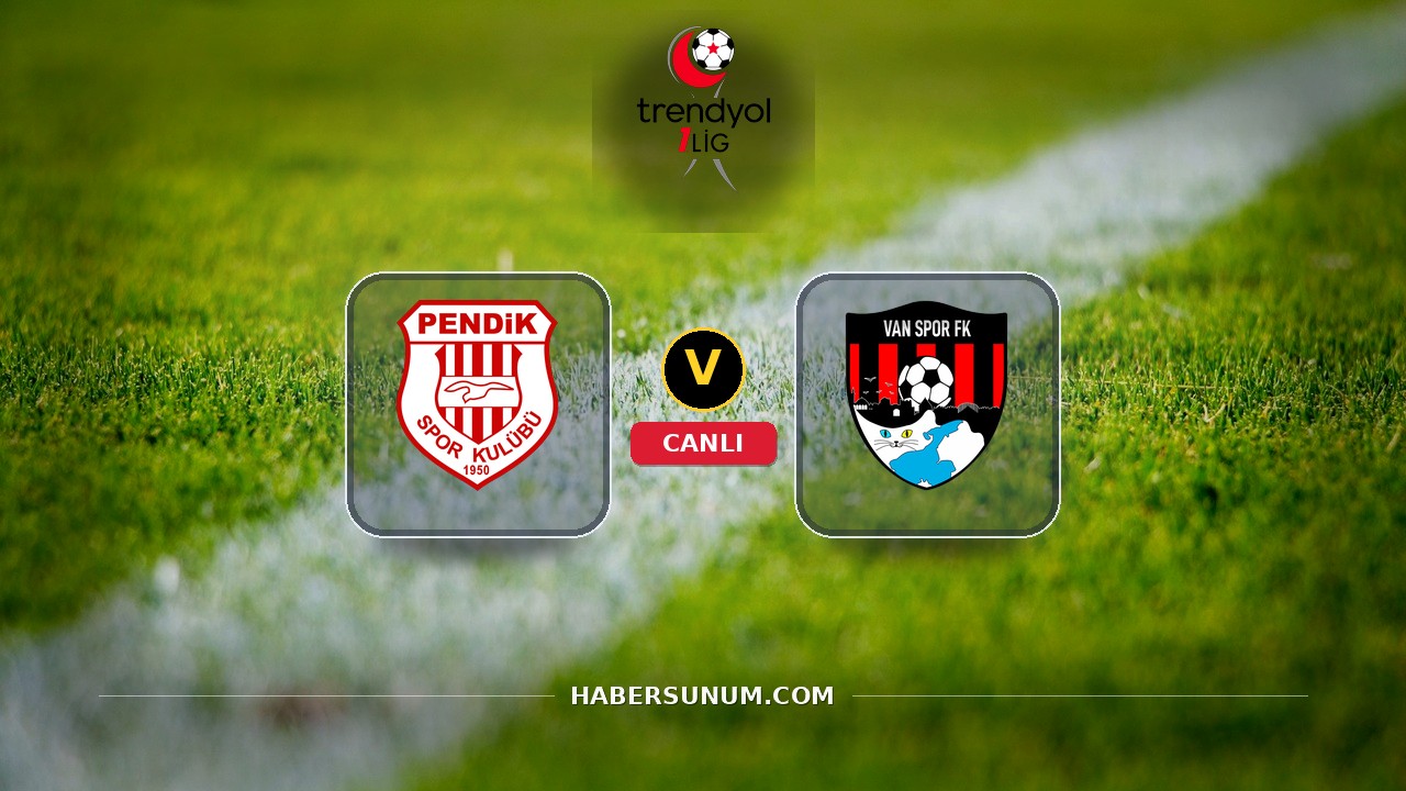 Pendikspor - Vanspor maçı ne zaman, saat kaçta, hangi kanalda? Canlı izle