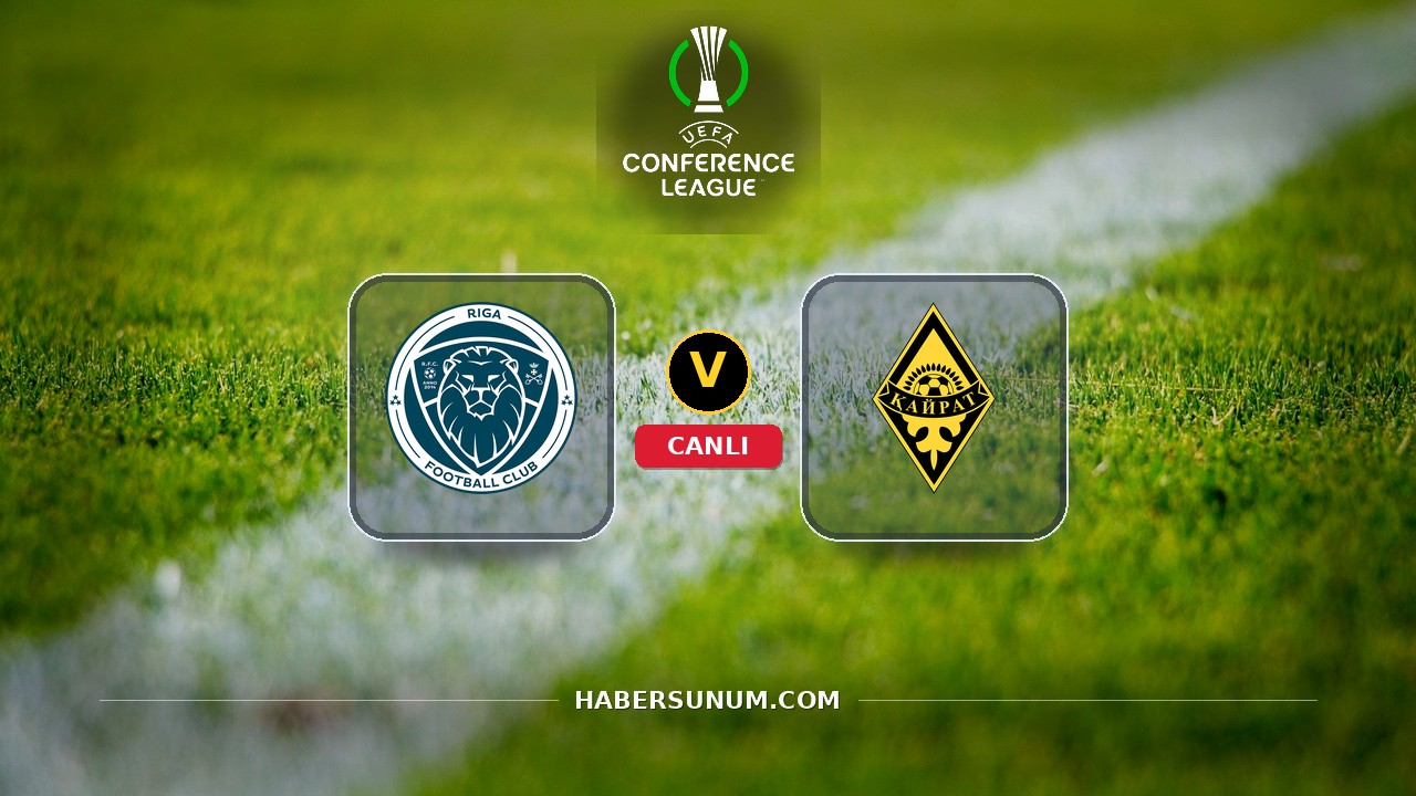 Riga FC - Kairat Almaty maçı ne zaman, saat kaçta, hangi kanalda? Canlı izle