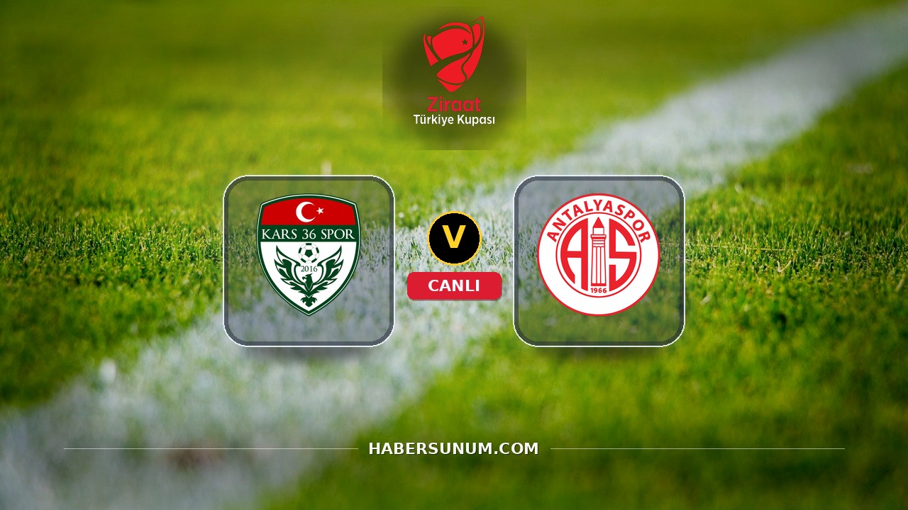 Kars 36 Spor - Antalyaspor maçı ne zaman, saat kaçta, hangi kanalda? Canlı izle