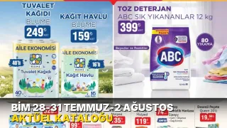 BİM 28-31 Temmuz-2 Ağustos aktüel kataloğu