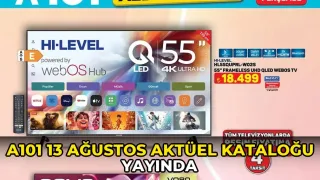 A101 13 Ağustos aktüel kataloğu yayında