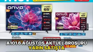 A101 6 Ağustos aktüel broşürü yarın satışta