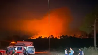 Antalya'daki yangını söndürme çalışmaları sürüyor
