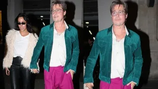 Brad Pitt kendisinden 29 yaş küçük sevgilisiyle görüntülendi!