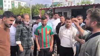 Diyarbakır Şehir Hastanesi şantiyesinde çalışan işçilerin eylemi 14. gününde
