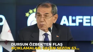 Dursun Özbek'ten flaş açıklamalar: Geçen sezon 63 milyon euro kazandık