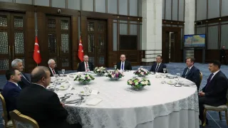 Erdoğan, yüksek mahkeme başkanlarıyla yemekte bir araya geldi