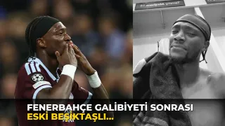 Fenerbahçe galibiyeti sonrası eski Beşiktaşlı Abraham'dan kartal paylaşımı