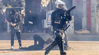 Fransa'nın ardından Belçika'da eğitim protestosu: 9'u çocuk 10 kişi tutuklandı