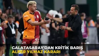 Galatasaray'dan kritik Barış Alper Yılmaz kararı