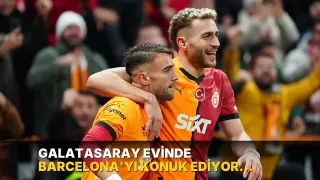 Galatasaray evinde Barcelona'yı konuk ediyor; işte muhtemel 11'ler