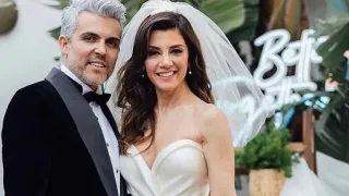 Gökçe Bahadır'dan eşine romantik doğum günü sürprizi!