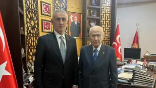 Hacıosmanoğlu'ndan Devlet Bahçeli'ye ziyaret