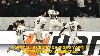 Kartal, Avrupa'da 2'de 2 yaptı | Hoffenheim 2-3 Beşiktaş