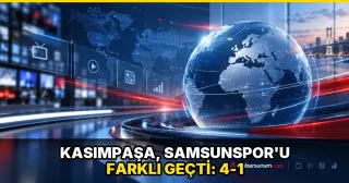 Kasımpaşa, Samsunspor'u farklı geçti: 4-1