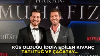 Küs olduğu iddia edilen Kıvanç Tatlıtuğ ve Çağatay Ulusoy aynı düğünde!