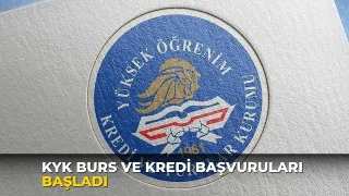 KYK burs ve kredi başvuruları başladı