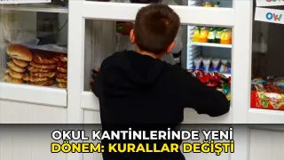 Okul kantinlerinde yeni dönem: Kurallar değişti