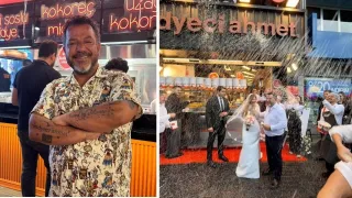Sosyal medyada evlilik ilanı vermişti: Midyeci Ahmet dünyaevine girdi!