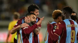 Trabzonspor 4 gol attığı maçta Mohamed Salah tarihe geçti