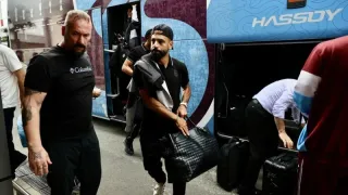 Trabzonspor kafilesi, Finlandiya'ya gitti