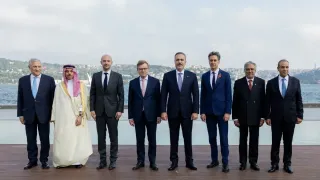 Türkiye'de toplanan 8 ülkenin dışişleri bakanlarından ortak açıklama