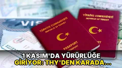 1 Kasım'da yürürlüğe giriyor: THY'den Karadağ için vize uyarısı