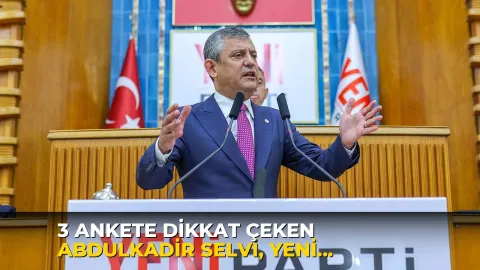 3 ankete dikkat çeken Abdulkadir Selvi, Yeni Parti'nin oy oranını açıkladı