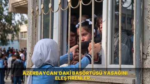 Azerbaycan'daki başörtüsü yasağını eleştirenler gözaltına alındı