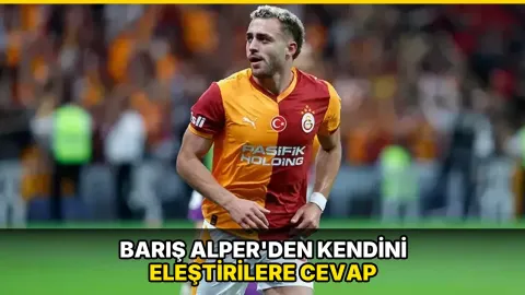 Barış Alper'den kendini eleştirilere cevap