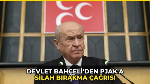 Devlet Bahçeli'den PJAK'a silah bırakma çağrısı