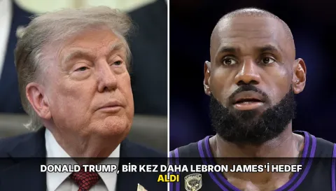 Donald Trump, bir kez daha LeBron James'i hedef aldı