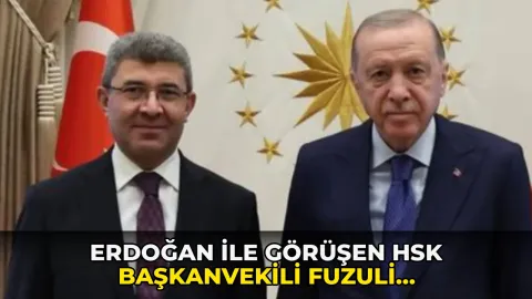 Erdoğan ile görüşen HSK Başkanvekili Fuzuli Aydoğdu'dan kritik açıklama