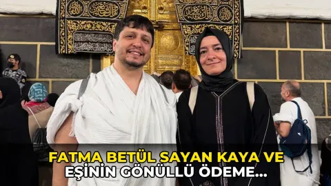 Fatma Betül Sayan Kaya ve eşinin gönüllü ödeme talebine başsavcılıktan izin verildi