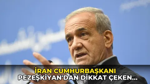 İran Cumhurbaşkanı Pezeşkiyan'dan dikkat çeken 'Mekke İttifakı' açıklaması
