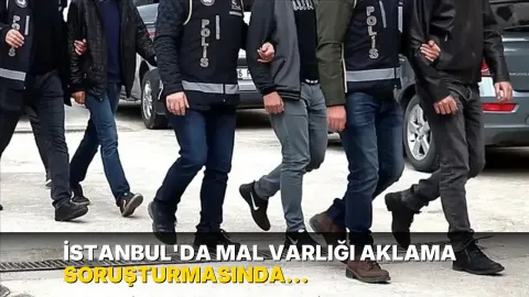 İstanbul'da mal varlığı aklama soruşturmasında şüpheliler adliyeye sevk edildi