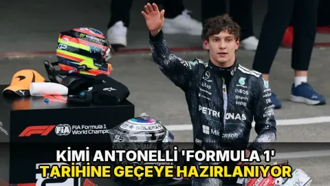 Kimi Antonelli 'Formula 1' tarihine geçeye hazırlanıyor