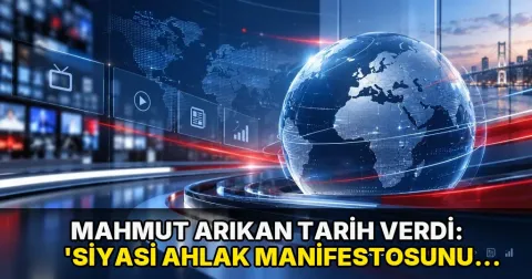 Mahmut Arıkan tarih verdi: 'Siyasi ahlak manifestosunu açıklayacağız'
