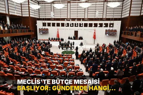 Meclis'te bütçe mesaisi başlıyor: Gündemde hangi konular var?