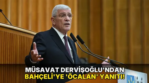 Müsavat Dervişoğlu'ndan Bahçeli'ye 'Öcalan' yanıtı!