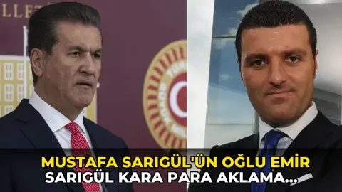 Mustafa Sarıgül'ün oğlu Emir Sarıgül kara para aklama soruşturması kapsamında teslim oldu