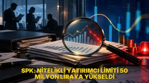 SPK: Nitelikli yatırımcı limiti 50 milyon liraya yükseldi
