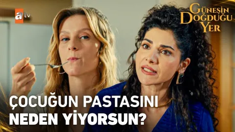 Suzi, Emir'in doğum günü pastasını yerse