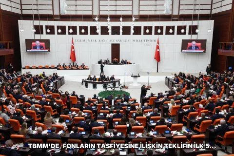 TBMM'de, fonların tasfiyesine ilişkin teklifin ilk 5 maddesi kabul edildi