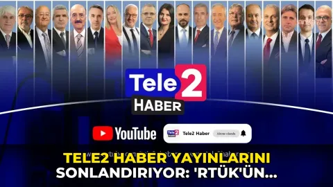 TELE2 Haber yayınlarını sonlandırıyor: 'RTÜK'ün istediği lisans ücretini karşılayamıyoruz'