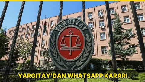 Yargıtay'dan WhatsApp kararı