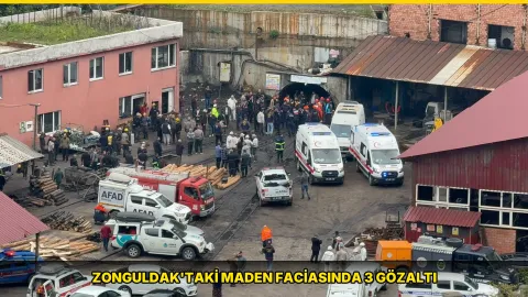 Zonguldak'taki maden faciasında 3 gözaltı