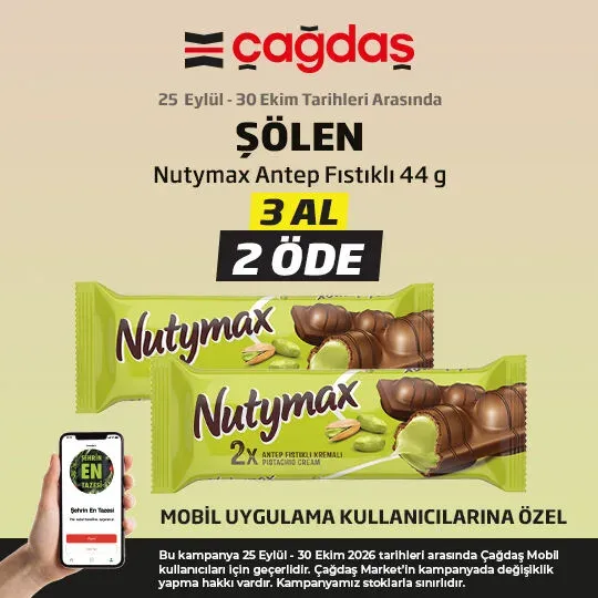 1 - 30 Ekim 2026 Çağdaş Market aktüel kataloğu