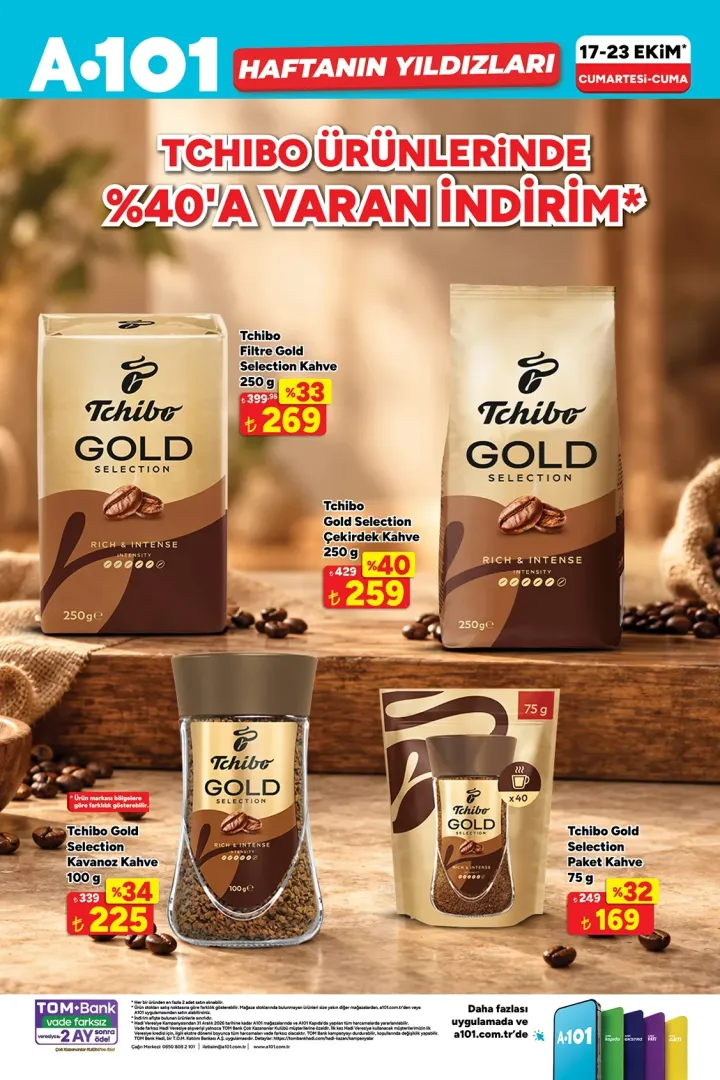 17 - 23 Ekim 2026 A101 aktüel kataloğu